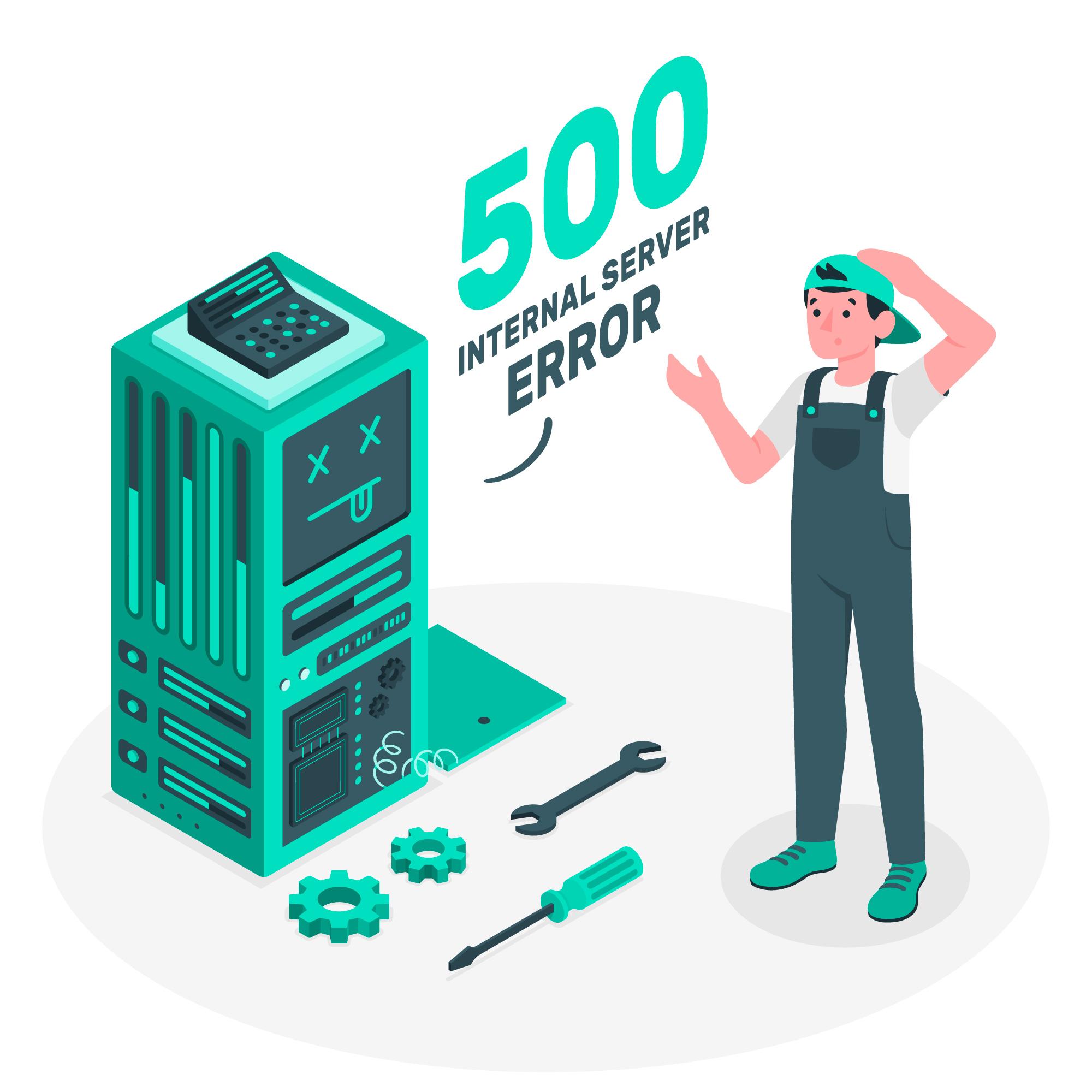 Server Error Illustration